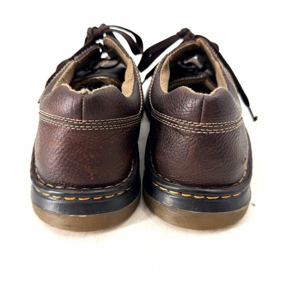 Dr. Doc Martens Brown Pebbled Leather Lace Up Casual Oxford Shoes US Men Size 11 main image 7
